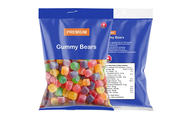 THC gummy bears