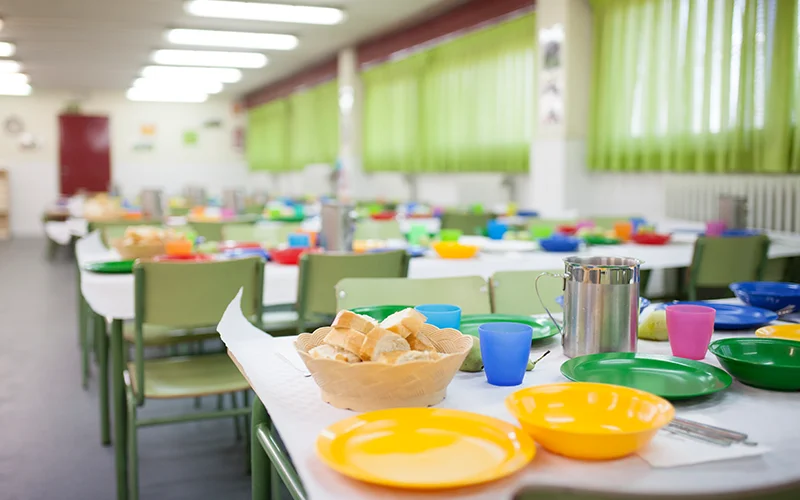 school's canteen